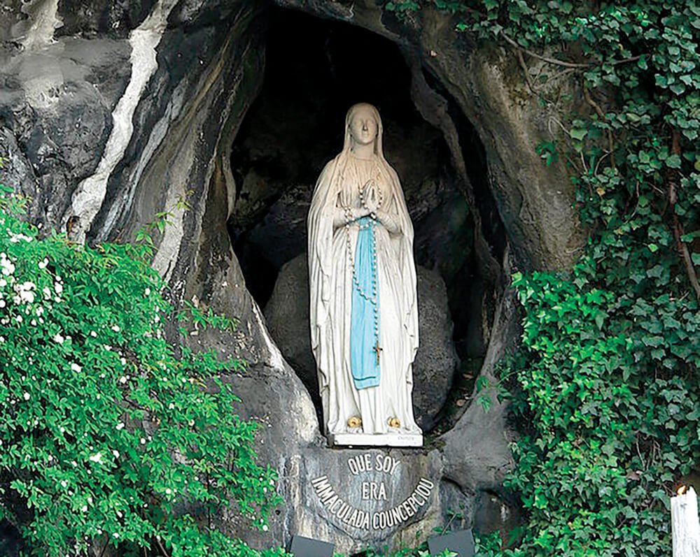 Virgen de Lourdes