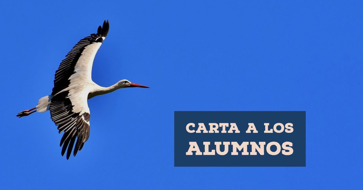 Carta a los alumnos