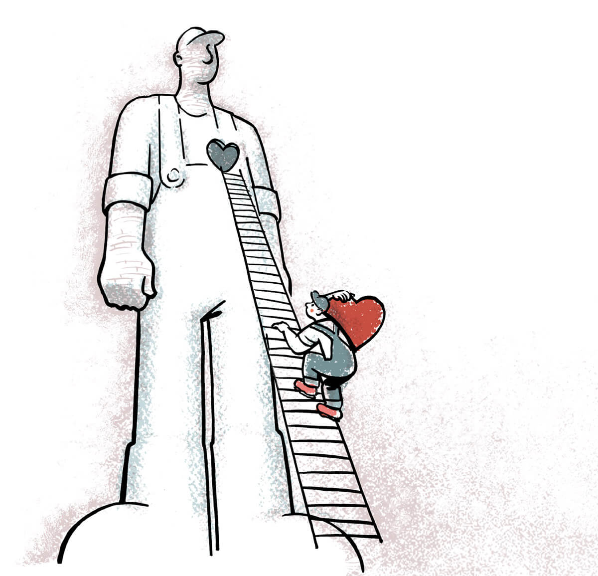 La novedad del P. Morales como educador. Ilustración: José Miguel de la Peña