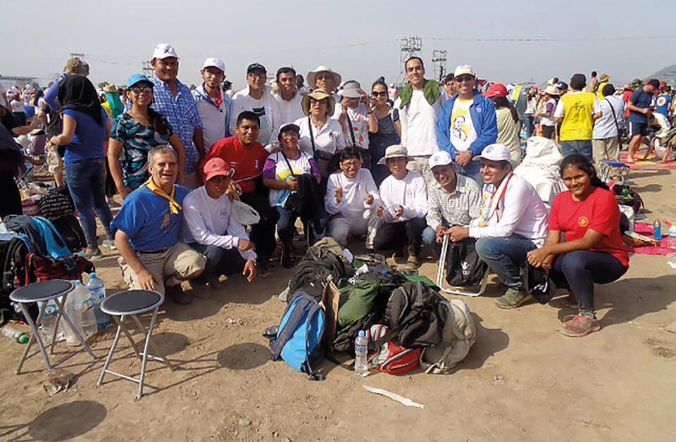 Encuentro con el Papa en Perú