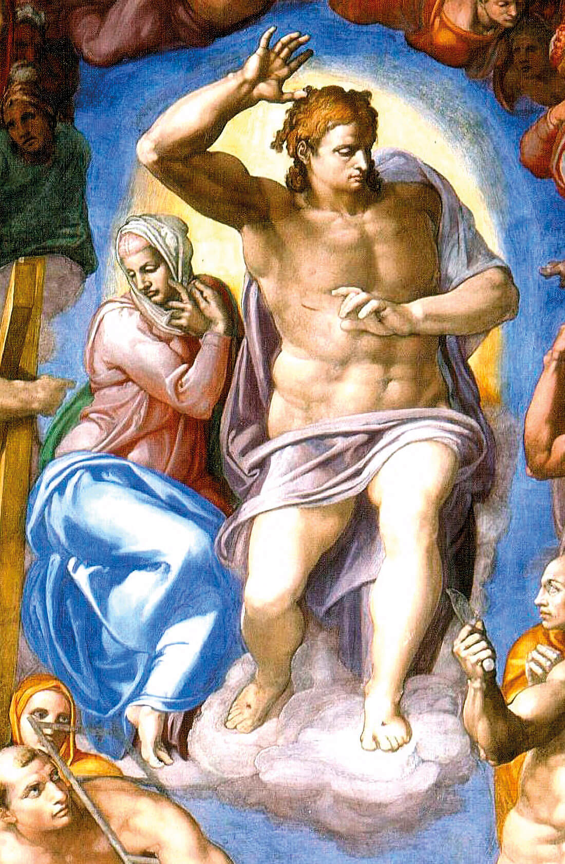 Cristo Juez de Miguel Ángel