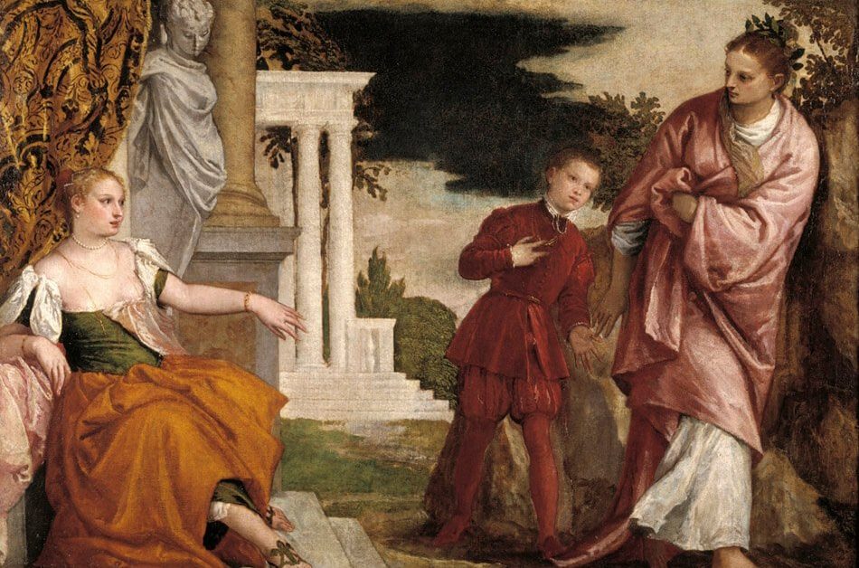 El joven entre la Virtud y el Vicio, VERONÉS, PAOLO, museo del Prado (Madrid)