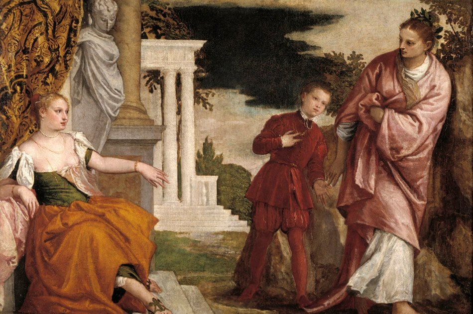 El joven entre la Virtud y el Vicio, VERONÉS, PAOLO, museo del Prado (Madrid)
