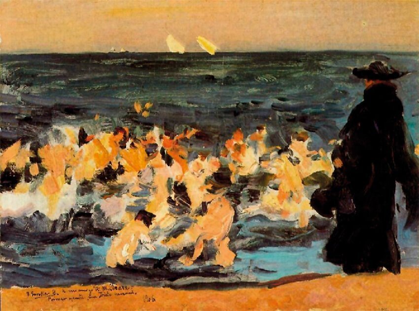 Primer apunte para Triste herencia. Joaquín Sorolla
