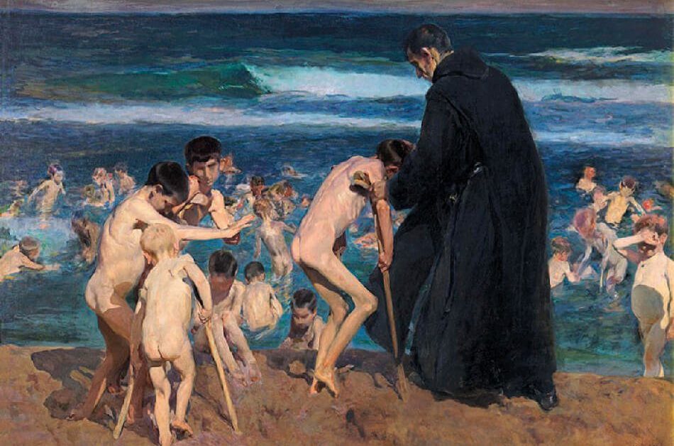 Triste herencia. Joaquín Sorolla, 1899. Colección privada