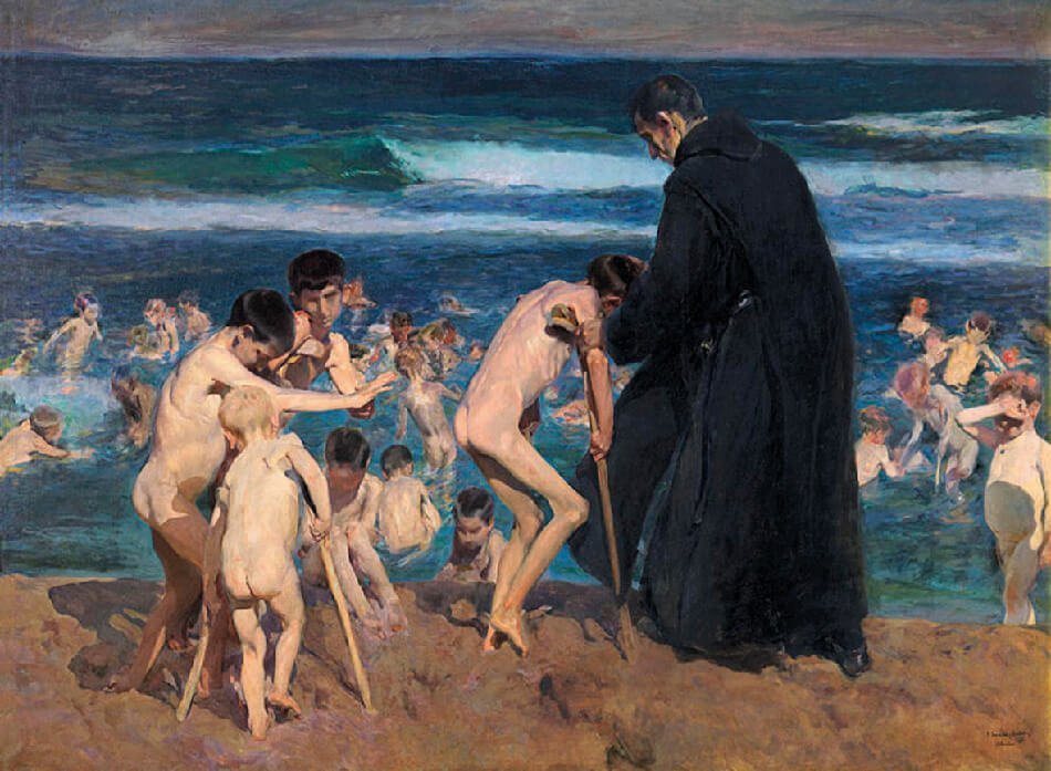 Triste herencia. Joaquín Sorolla, 1899. Colección privada