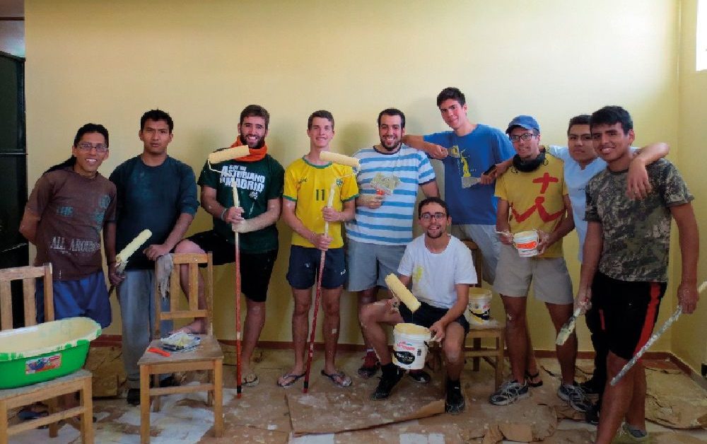 Remodelando la capilla de unos de los hogares de CIRCA