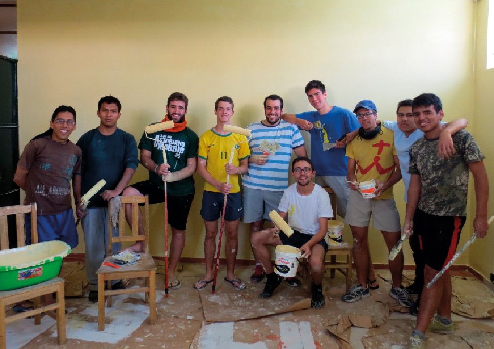 Remodelando la capilla de unos de los hogares de CIRCA