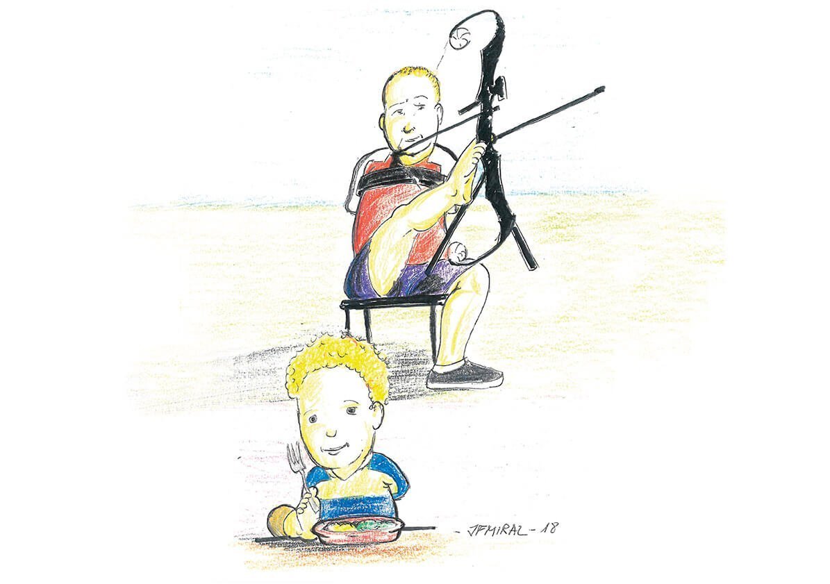 No vale quejarse. Ilustración: Juan Francisco Miral