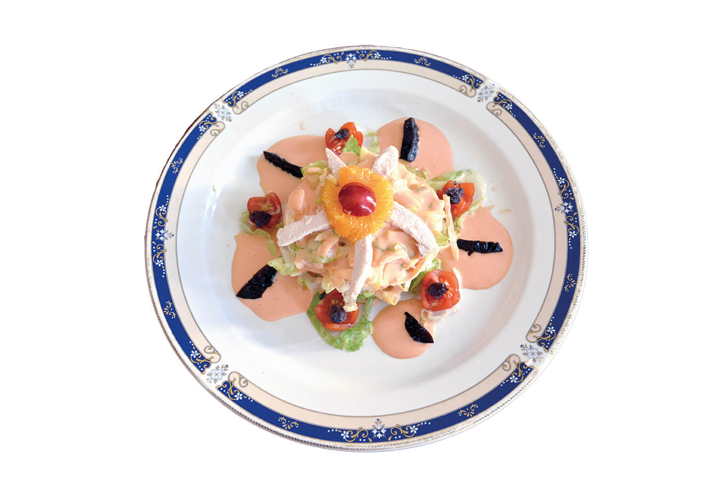 Ensalada de pechuga de pollo