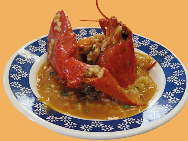 Arroz con bogavante