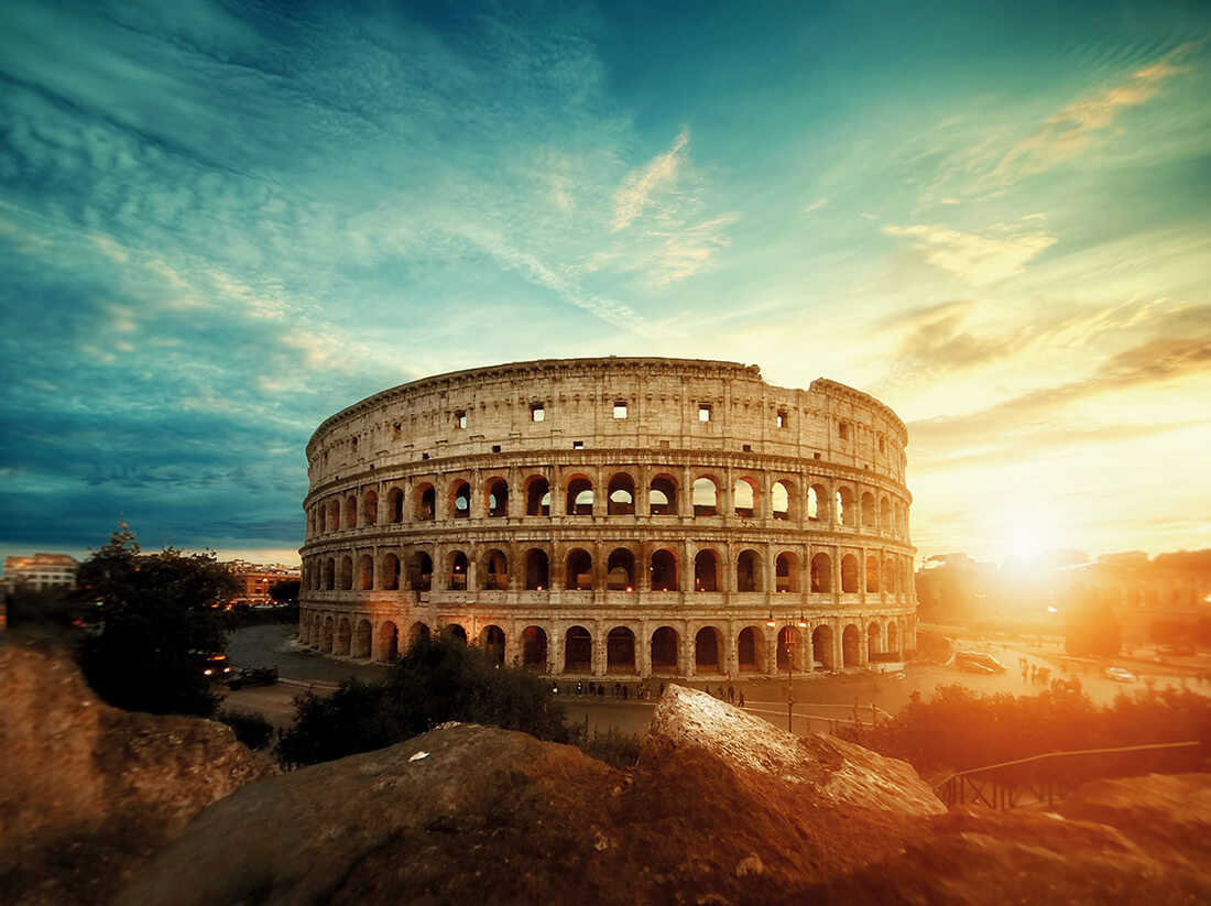 El Coliseo de Roma. Foto: Willian West