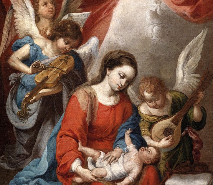 Virgen de la faja, Murillo