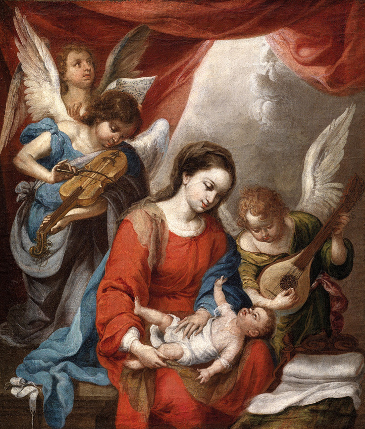 Virgen de la faja, Murillo