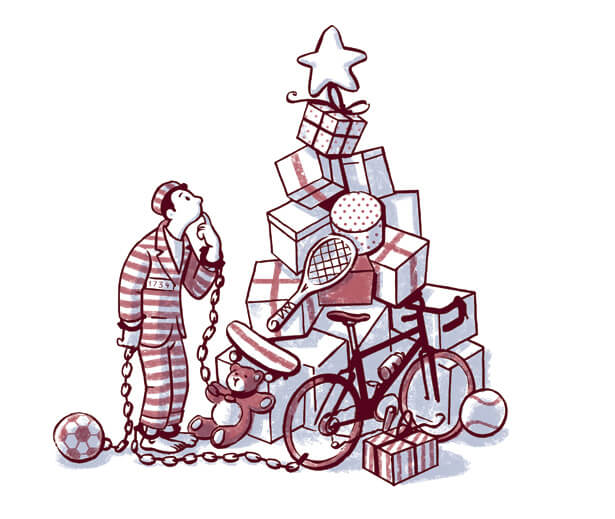 Consumismo. Ilustración: José Miguel de la Peña