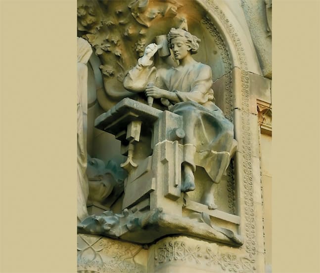 Jesús en el taller