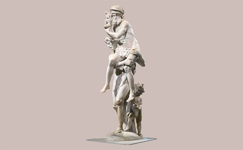 Eneas, Anquises y Ascanio por Bernini