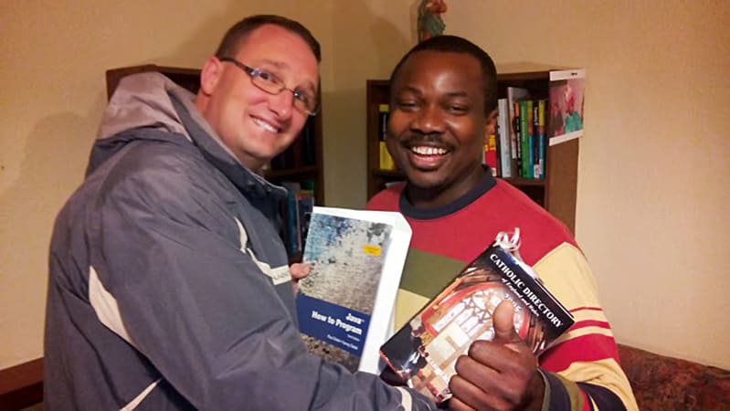 Javier Segura y Fr. Michael