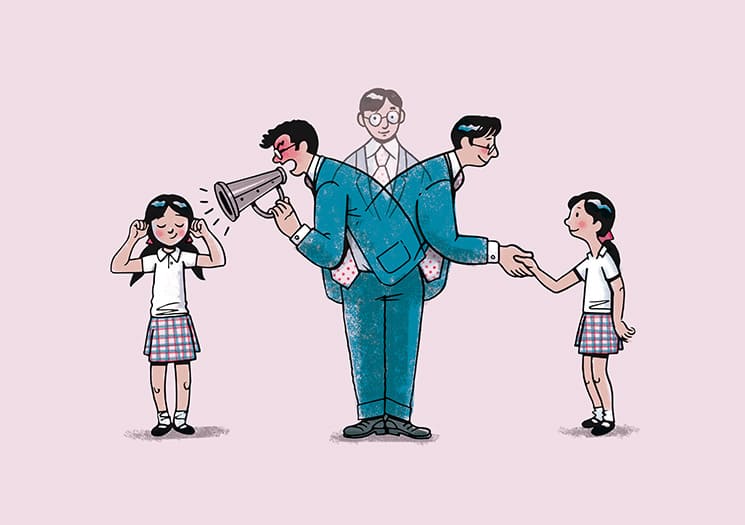 La autoridad. Ilustración: José Miguel de la Peña