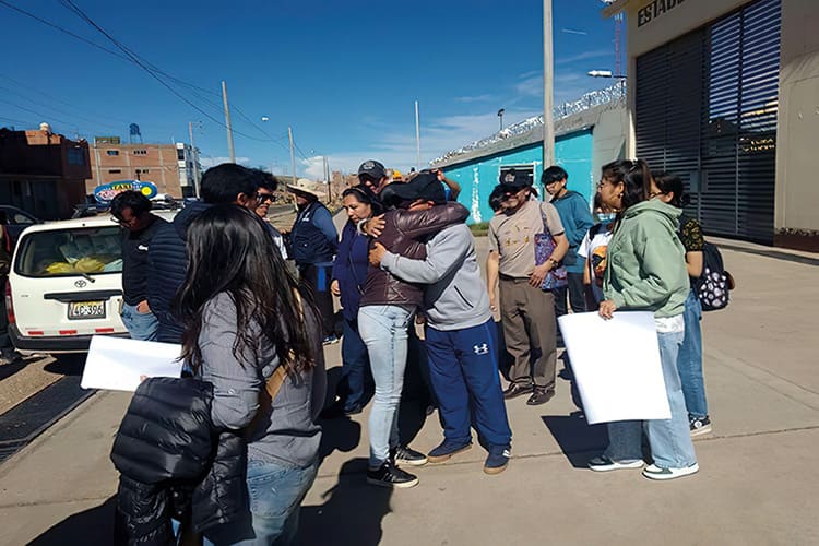 Cálida acogida familiar tras la prisión preventiva