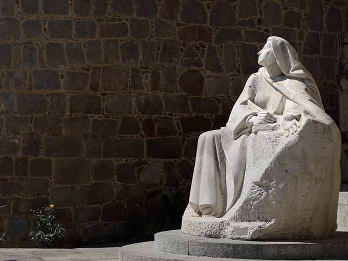 Escultura de Teresa de Jesús. Foto: Randall