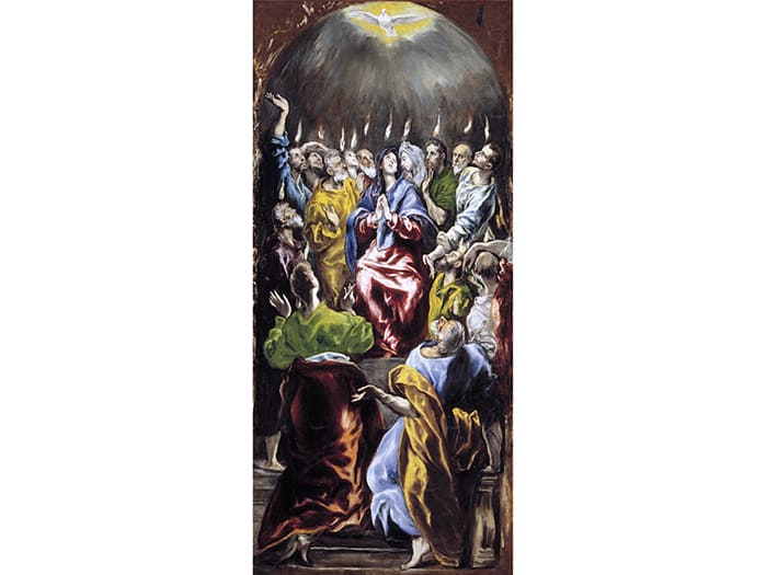Pentecostes, El Greco