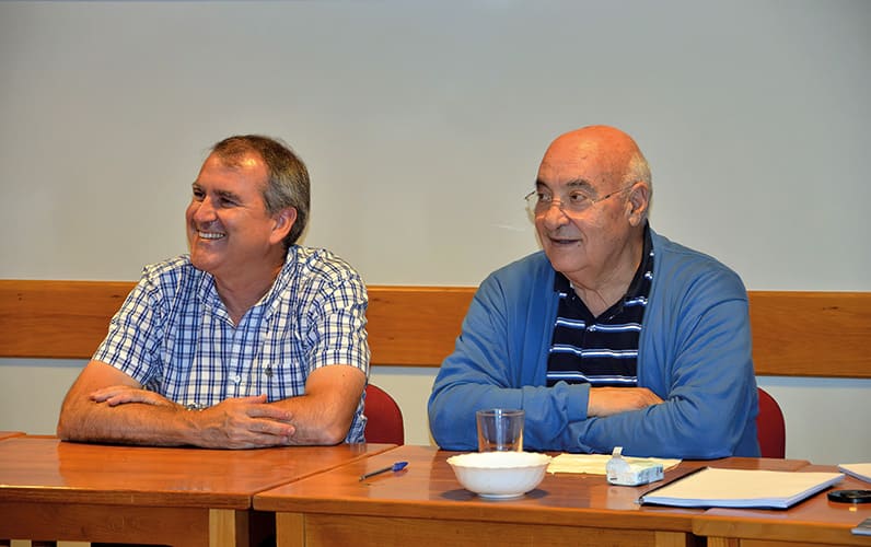Santiago Arellano y José Luis Acebes.