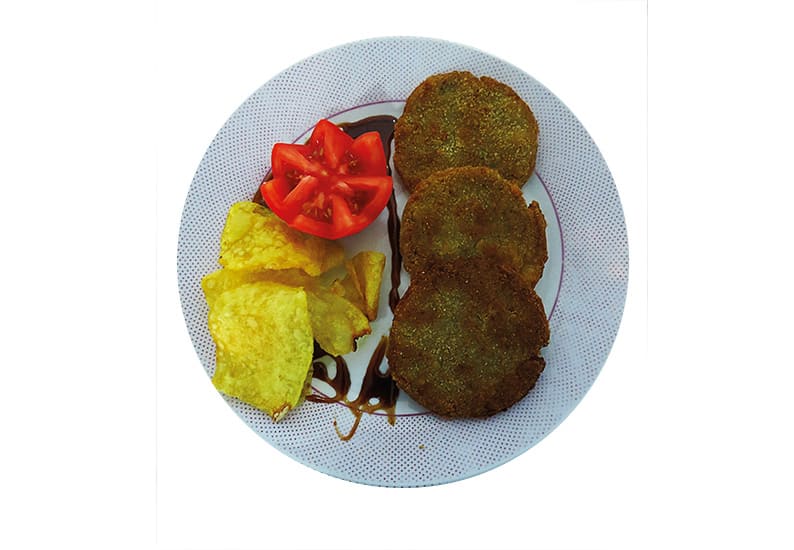 Hamburguesas de berenjenas