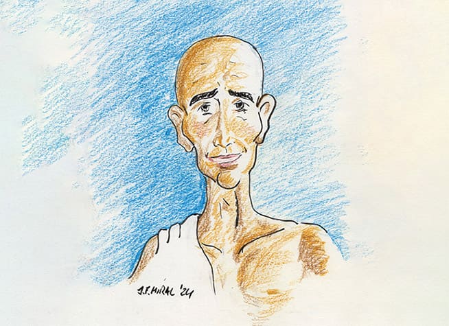 Chanakya. Ilustración: Juan Francisco Miral.