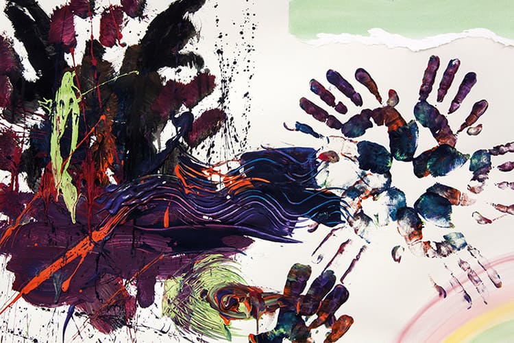 Pintura de manos