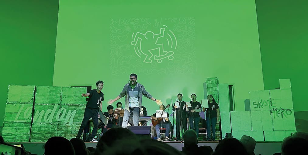 Estreno del musical Skate Hero en Lima (Perú)
