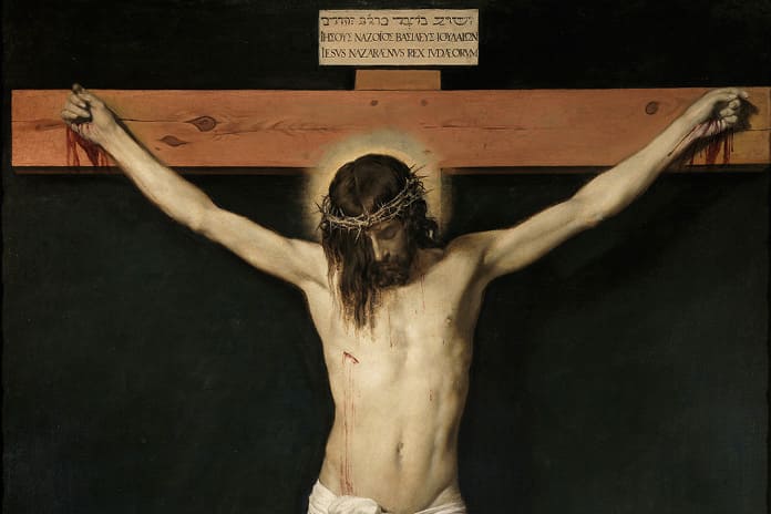 Diego Velázquez. Cristo crucificado (h.1632). Museo del Prado (Detalle)