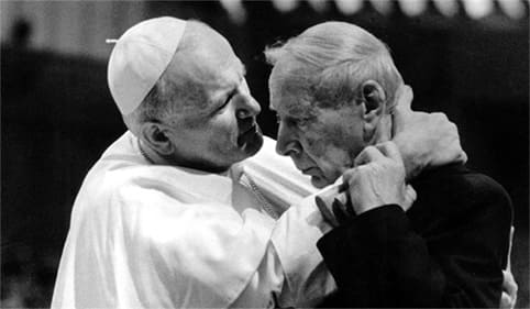 Juan Pablo II y el primado de Polonia
