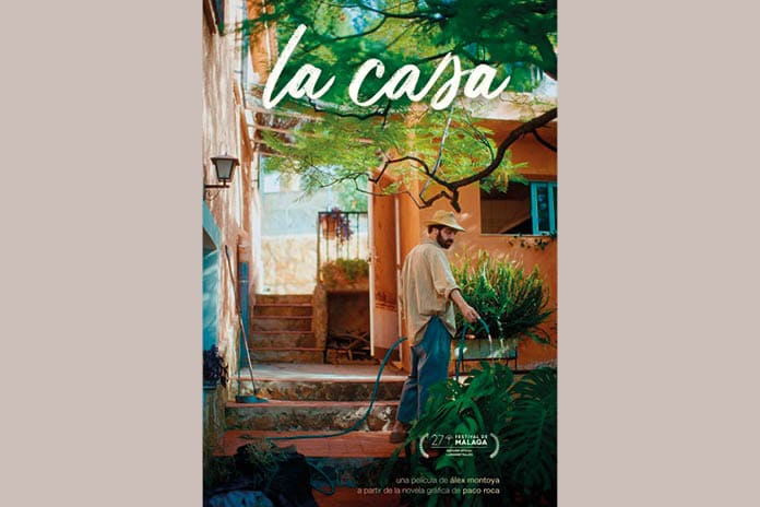 Cartel de la película La casa (2024) de Alex Montoya, drama familiar sobre recuerdos y reconciliación.