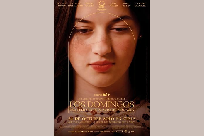 Cartel de la película Los domingos, un drama espiritual sobre la vocación y la búsqueda de Dios