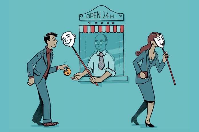 Ilustración alegórica sobre la felicidad, obra de José Miguel de la Peña, que acompaña la reflexión filosófica sobre la búsqueda humana de la felicidad