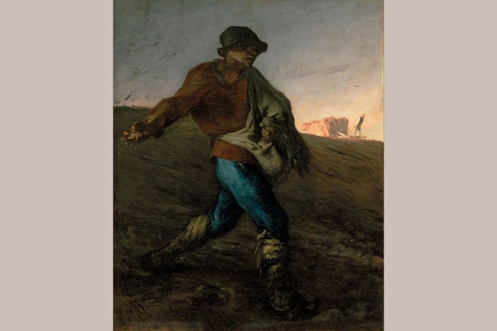 El sembrador de Millet, símbolo de la misión cultural del laico cristiano