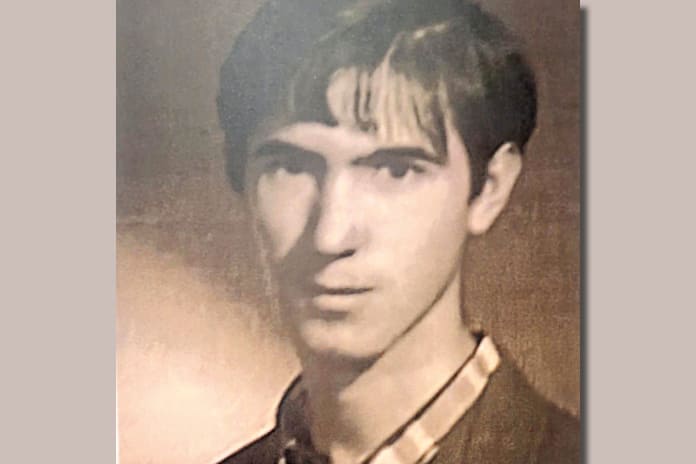 Ilustración retrato de Jesús Ayuso, joven militante